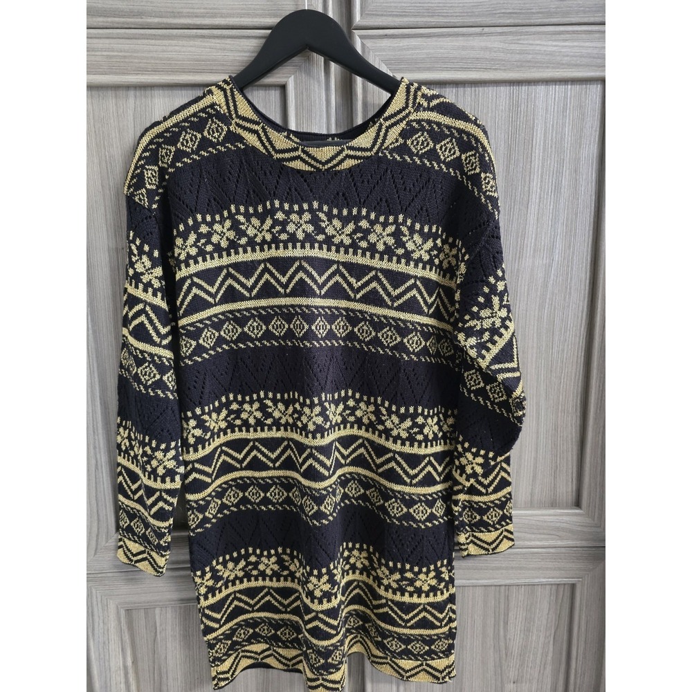 Vintage Dana Scott Christmas Sweater Womens Medium